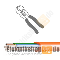H07BQ-F 5G1,5 PUR Schlauchleitung orange