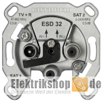 Sat Stichdose TWIN 3-Loch ESD 32 Kathrein