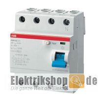 FI-Schutzschalter 25/0,3A 4pol. F204A-25/0,3 Pro M Compact ABB