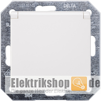 Schuko-Steckdose mit Klappdeckel titanweiß Delta i-system 5UB1917 Siemens