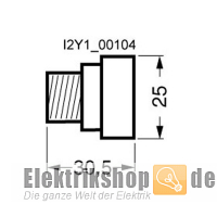 NEOZED-Schraubkappe D02 Porzellan E18 5SH4362 Siemens