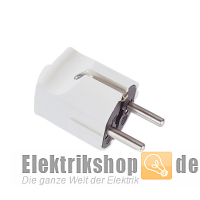 SCHUKO-Stecker weiß 910.270 Bachmann