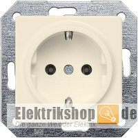 Schuko-Steckdose cremeweiß Delta i-System 5UB1551 Siemens