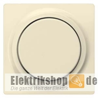 Dimmer Abdeckplatte Drehknopf cremeweiß Delta i-System Siemens