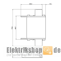 NH-Sicherung 40A Gr. 000 (00) Stirnkennmelder 3NA3817 Siemens