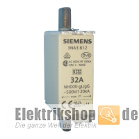 NH-Sicherung 32A Gr. 000 (00) Stirnkennmelder 3NA3812 Siemens