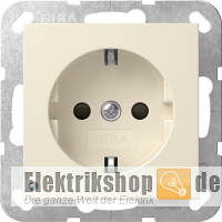 Steckdose mit LED-Orientierungslicht cremeweiß gl 417001 Gira