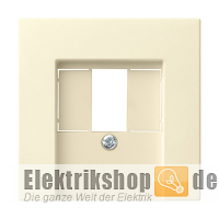 Abdeckung TAE, Stereo, USB cremeweiß glänzend 027601 Gira