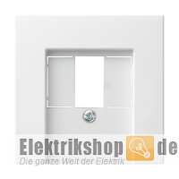 Abdeckung TAE, Stereo, USB reinweiß glänzend 027603 Gira