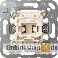 Taster-Einsatz 1-pol. Schließer 531 U Jung