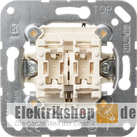 Jalousie-Wipptaster Jalousietaster 1pol. 1 Antrieb 539 VU Jung