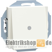 Zentralplatte Leitungsauslass System M polarwei&szlig; 296319 Merten