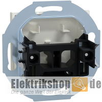 Zentralplatte Leitungsauslass System M polarwei&szlig; 296319 Merten