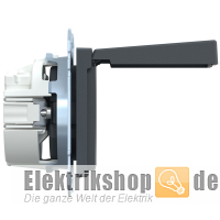 Schuko-Steckdose mit Klappdeckel anthrazit MEG2311-0414 Merten