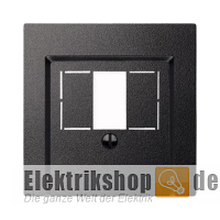 Zentralplatte für TAE/Audio/USB System M anthrazit 297914 Merten