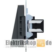 Zentralplatte Leitungsauslass System M anthrazit 295614 Merten