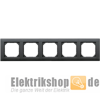 Rahmen 5-fach M-Plan anthrazit 486514 Merten