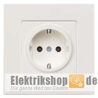 1-fach Rahmen Kunststoff titanweiß Delta miro 5TG1111-0 Siemens