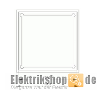 Zwischenrahmen titanweiß 51x51 mm Delta 5TG2557 Siemens