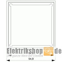 Zwischenrahmen elektroweiß 50x50mm Delta 5TG2587 Siemens