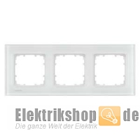 3-fach Rahmen Glas weiß 90-mm-Maß Delta miro 5TG1203-1 Siemens