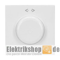 Zentralscheibe Dimmer Druck-Wechsel Karre reinweiß EGB VIKO