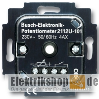 Busch-Elektronik-Potentiometer Dreh-Einsatz 2112 U-101 Busch Jaeger