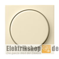 Abdeckung mit Knopf für Dimmer cremeweiß glänzend 065001 Gira