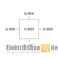 Abzweigdose AP/FR IP66 grau Abox 025-L Spelsberg