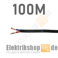 100m Spule Niedervolt-Leitung NVL 24V 2x2,5 flexibel