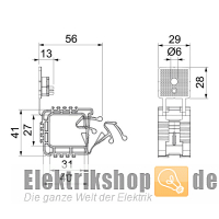 Sammelhalterung Grip 10 203110 2205380 Obo Bettermann