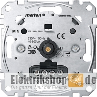 Drehdimmer Druck-Wechsel R/L 40-600 W MEG5133-0000 Merten