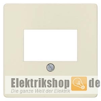 Abdeckplatte TAE-Anschlussdose cremeweiß 5TG25932 Siemens