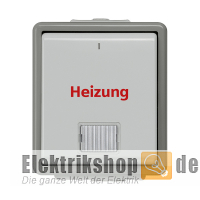 Heizungsnotschalter 1polig LED Delta fläche IP44 5TA4741 Siemens