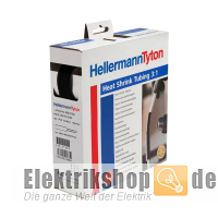 Schrumpfschlauch 3-1 mm Box 10 m HIS-3-3/1-PEX-BK Hellermann