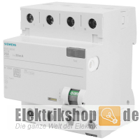 FI-Schutzschalter 25A 30mA 4-polig 5SV3342-6 Siemens