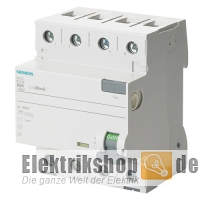 FI-Schutzschalter 63A 30mA 4-polig 5SV3346-6 Siemens