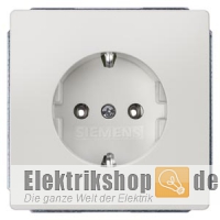 Schuko-Steckdose Delta style titanweiß 5UB1853 Siemens