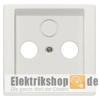 Abdeckplatte TV/RF/SAT 2/3-Loch Delta style tw 5TG1338 Siemens
