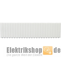 Abdeckstreifen weiß abbrechbar für 12 TE 7290032 F-tronic