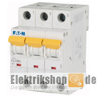 3C25 Leitungsschutzschalter C-25A 3polig PXL-C25/3 Eaton