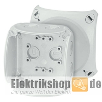 Kabelabzweigkasten IP66/IP67 93x93 grau KF0200G Hensel