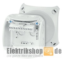 Abzweigkasten IP66/IP67 mit Klemmen 1,5-6 104x104 KF0404G Hensel