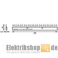 Phasenschiene 1-polig für 12TE EV-S G 1.12.70 Doepke