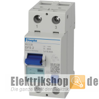 FI-Schutzschalter 40A/30mA 2pol. DFS2 040-2/0,03-A Doepke