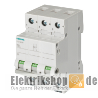 Ausschalter/Hauptschalter 3S 63A 3-polig 5TL13630 Siemens