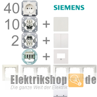 1-Familienhaus Paket titanweiß Delta i-system Siemens