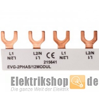 Sammelschiene Euro-Vario 2-polig EVG-2PHAS/12MODUL Eaton