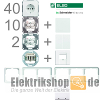 1-Familienhaus Paket FASHION reinweiß ELSO