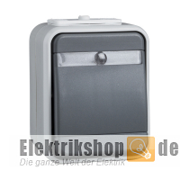 Wechsel-Kontrollschalter IP44 AQUA-Top grau 441649 ELSO